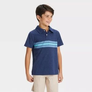 Boys' Short Sleeve Polo Shirt - Cat & Jack (8)